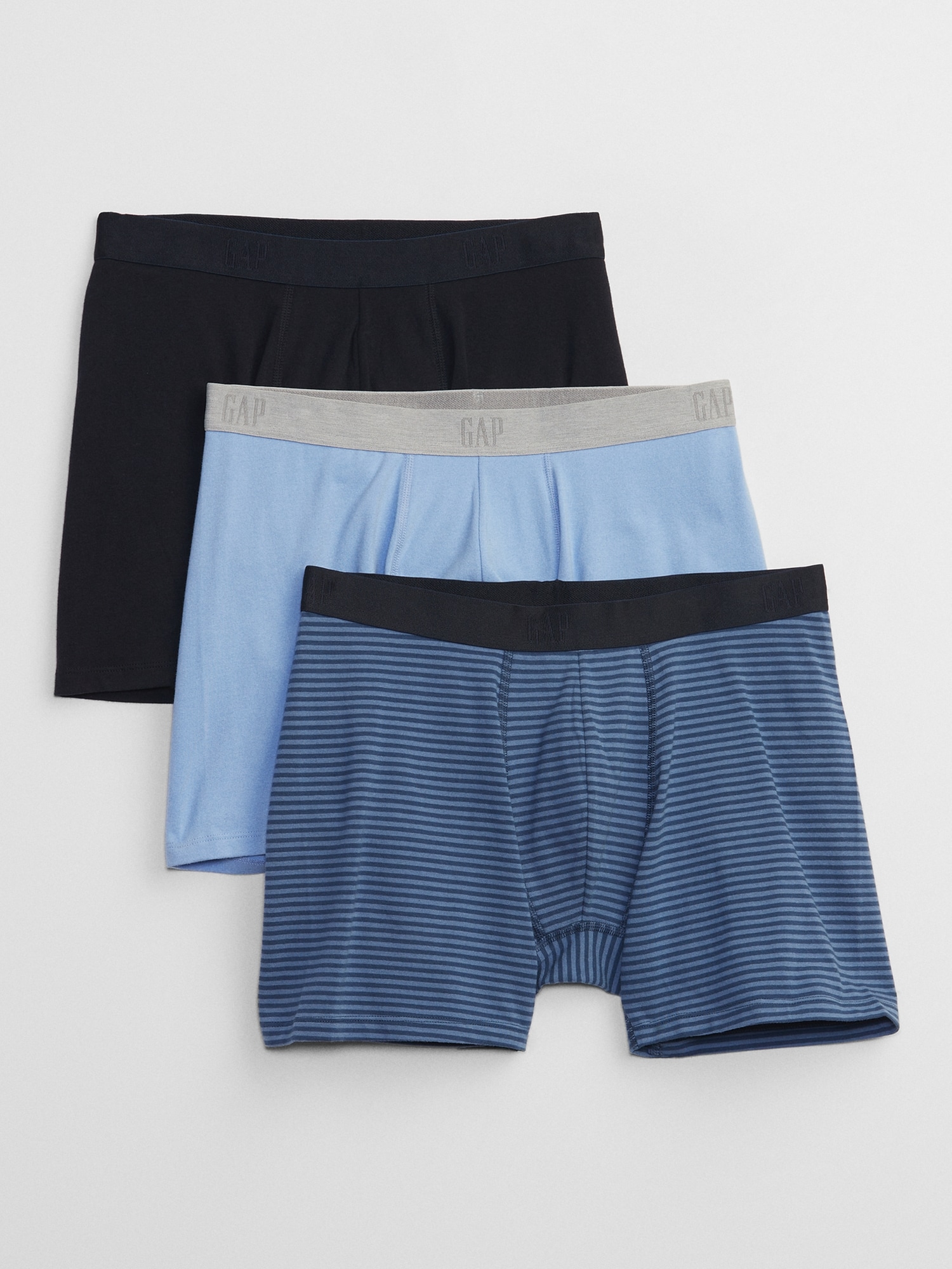 GAP Men's 3-Pack Boxer Brief Underpants Underwear, Olive Camo