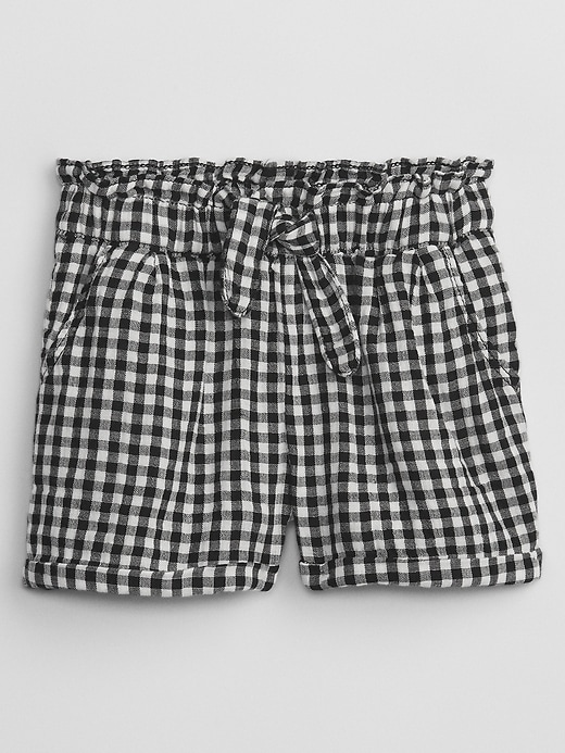 Image number 1 showing, babyGap Gauze Print Pull-On Shorts