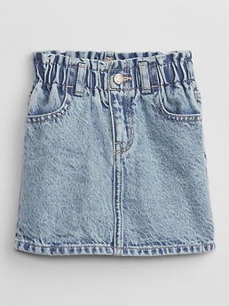 babyGap Paperbag Denim Skirt Gap Factory