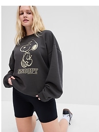 Peanuts Relaxed Graphic Sweatshirt | Gap Factory