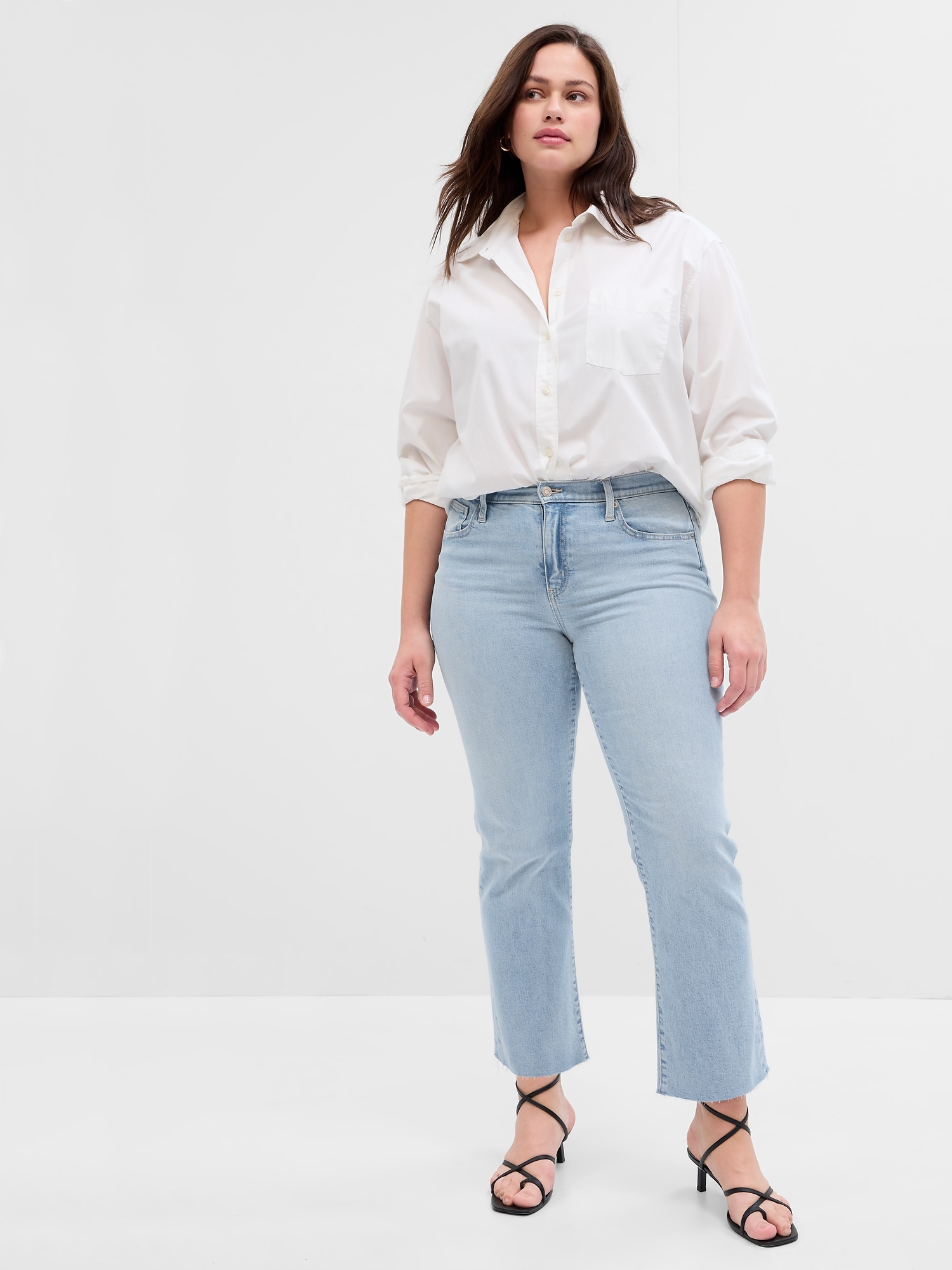 Buy Gap Low Rise Flare Jeans from the Gap online shop