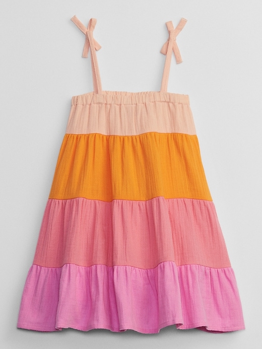 Image number 2 showing, babyGap Gauze Colorblock Dress