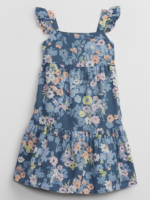 Image number 1 showing, babyGap Flutter Print Midi Dress