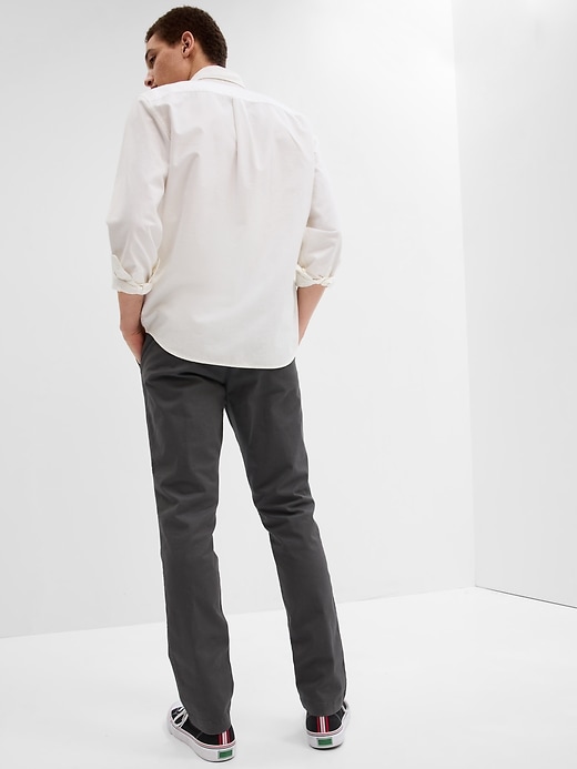 Image number 2 showing, GapFlex Essential Khakis in Slim Fit