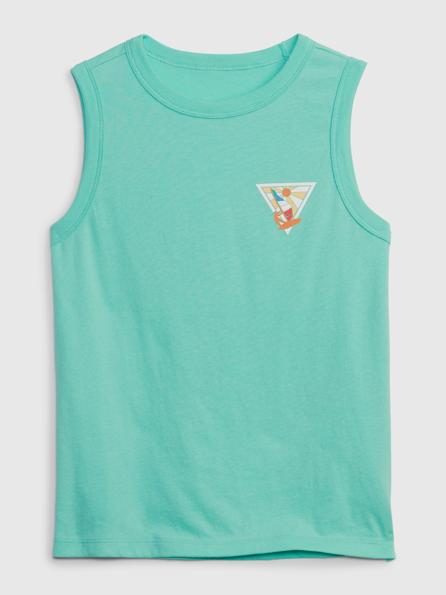 Kids Graphic Muscle Tank Top | Gap Factory