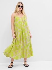 Print Cami Maxi Dress | Gap Factory