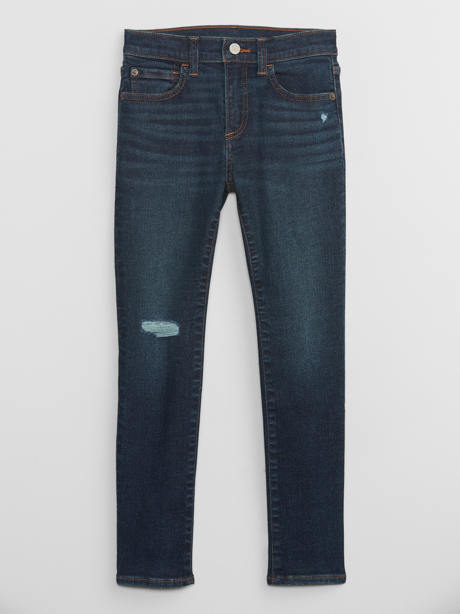 Kids Distressed Skinny Jeans with Washwell | Gap Factory