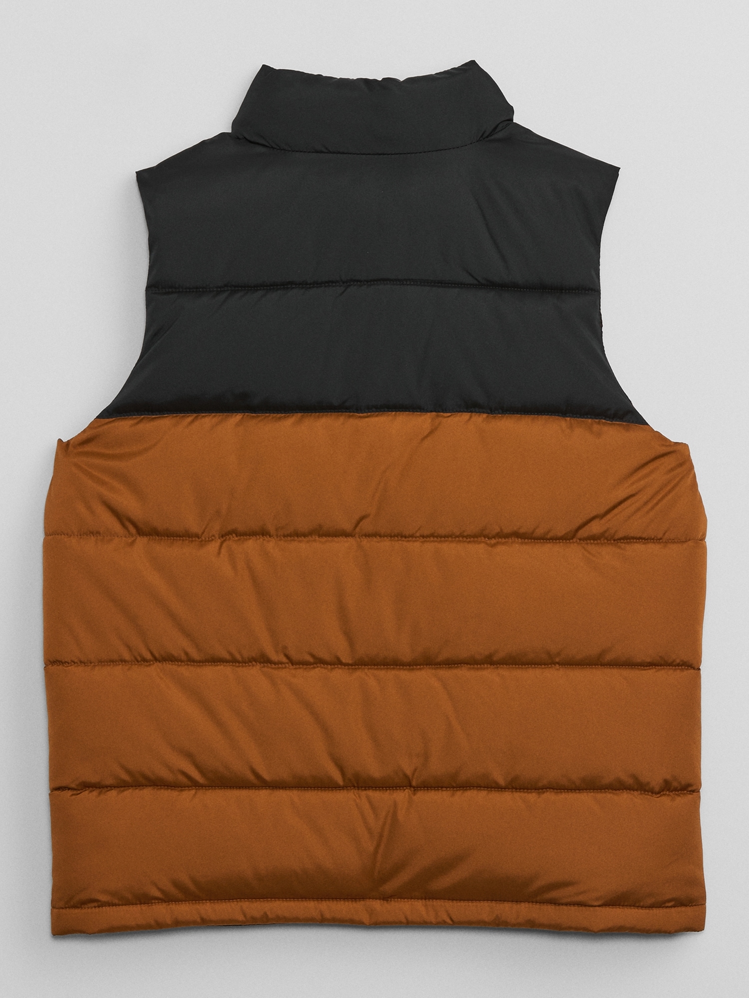 Black puffy vests for juniors best sale