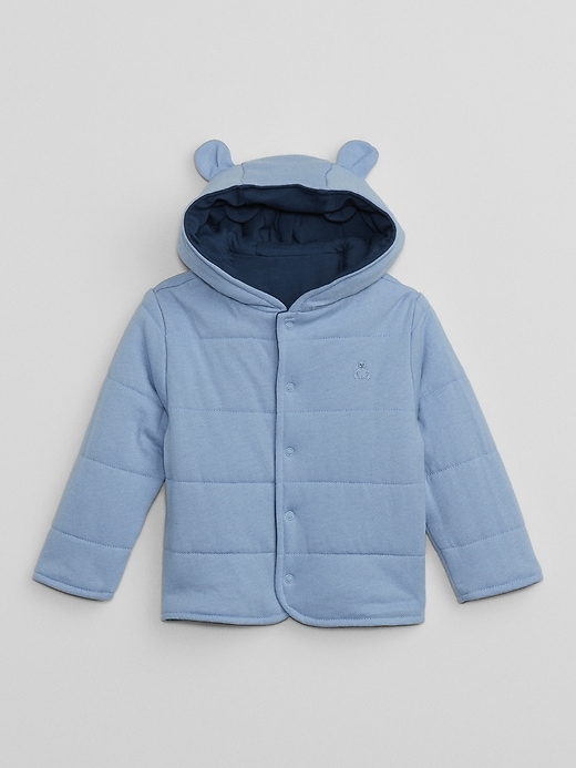 View large product image 1 of 1. Baby Reversible Bear Jacket
