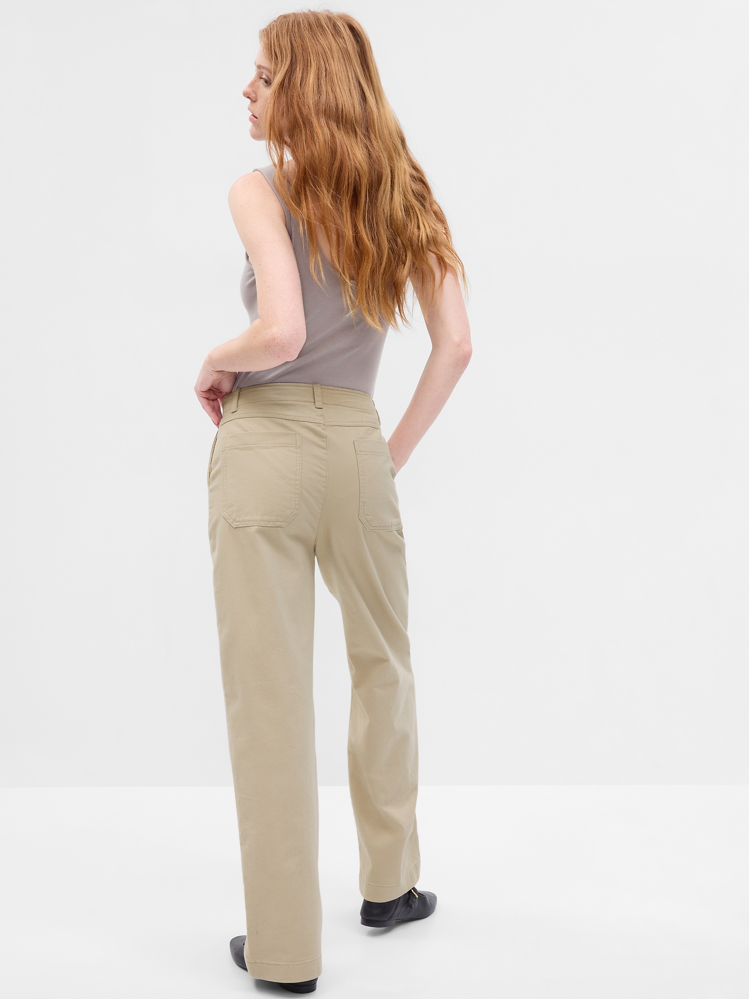 Black flat-front water-resistant limited-edition Women Trousers | Sumissura