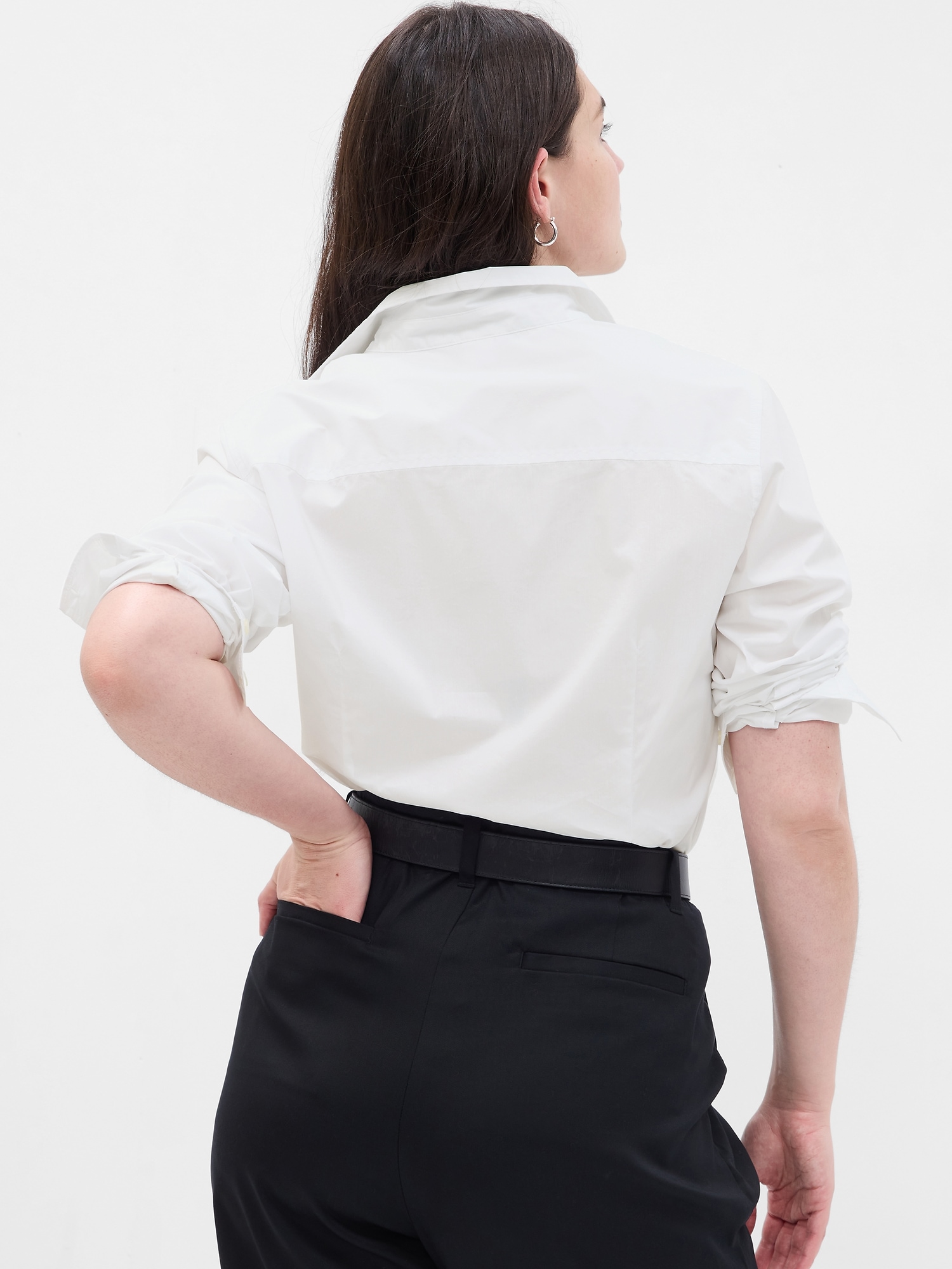 gap white pure linen shirt Size UK 14 US 10 ladies – Afashionistastore