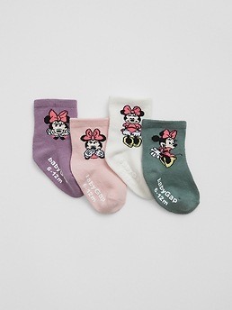 GapKids, Disney Minnie Mouse Crew Socks (3-Pack)