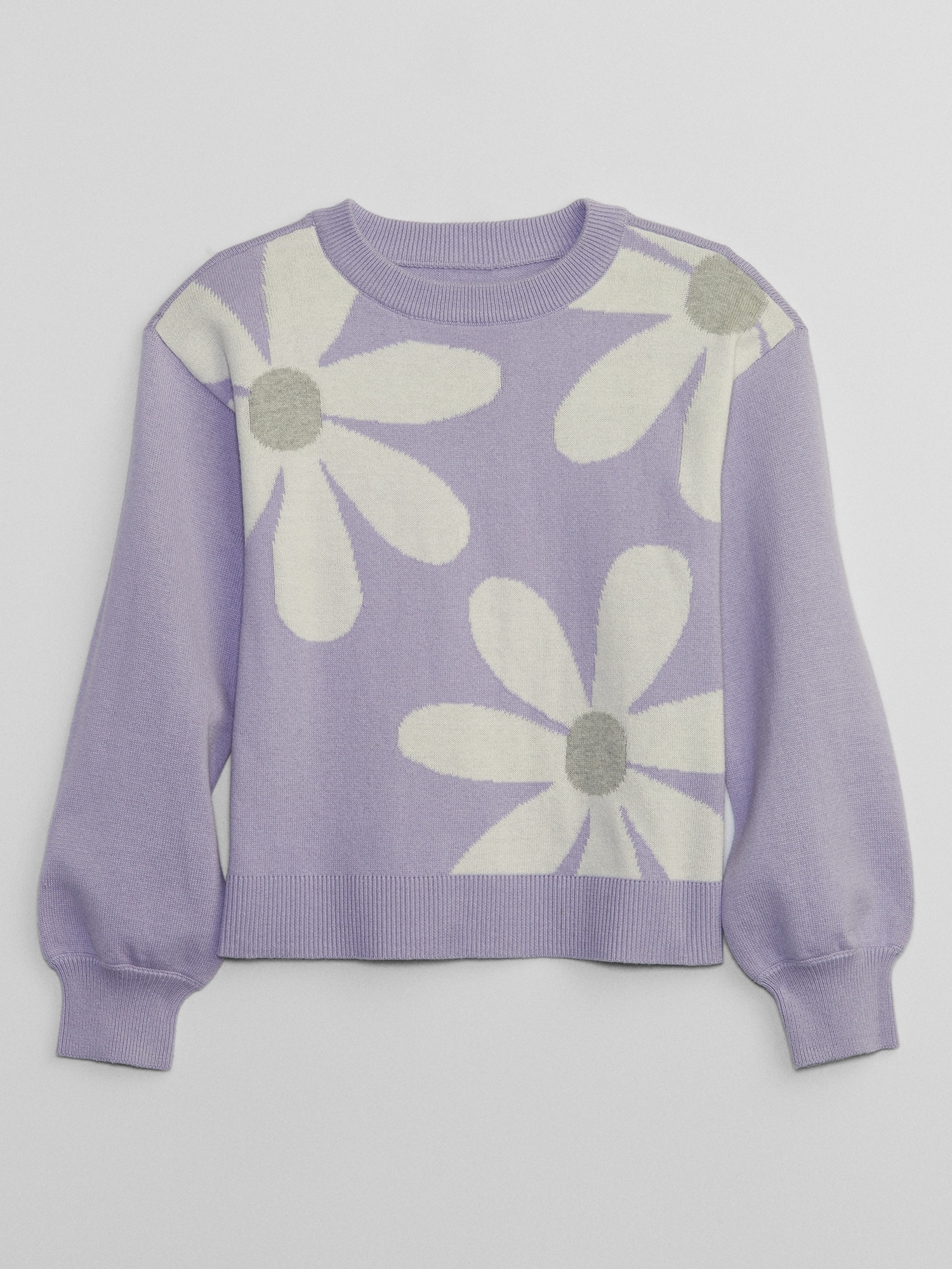 Print Sweater | Itarsia Gap Kids Factory