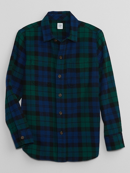 Image number 6 showing, Kids Plaid Flannel Shirt