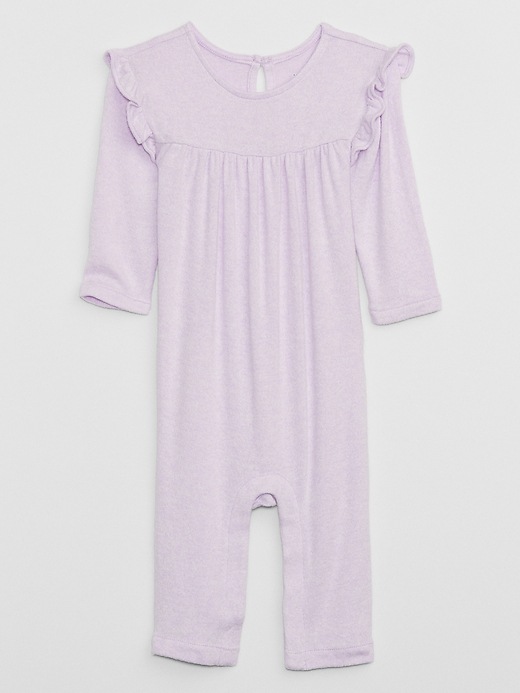 View large product image 1 of 1. Baby Brushed Jersey One-Piece