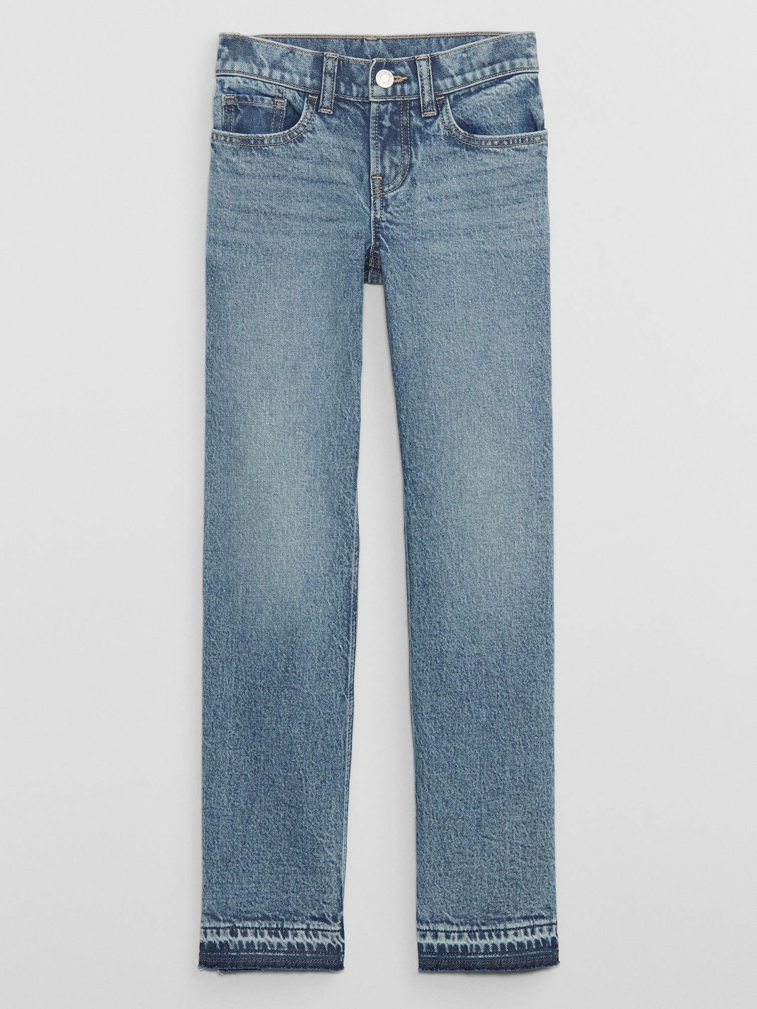 Kids Mid Rise Straight Jeans | Gap Factory