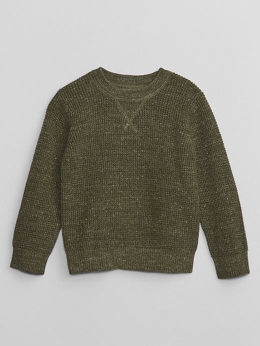 View large product image 1 of 1. babyGap Waffle-Knit Sweater