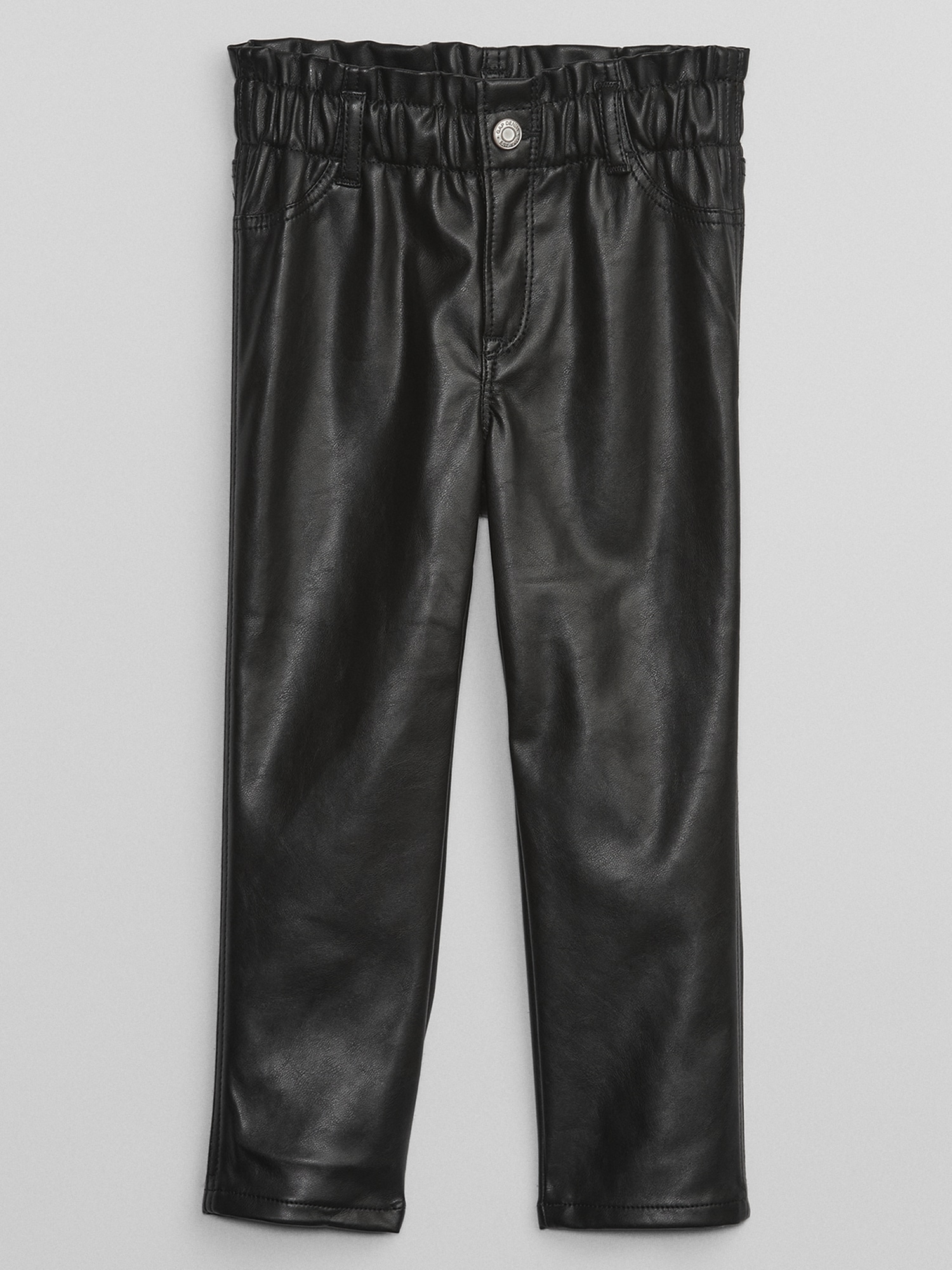 MAMA Faux Leather Pants - Black - Ladies
