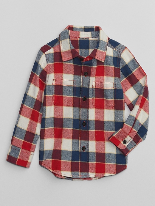 Image number 6 showing, babyGap Flannel Shirt