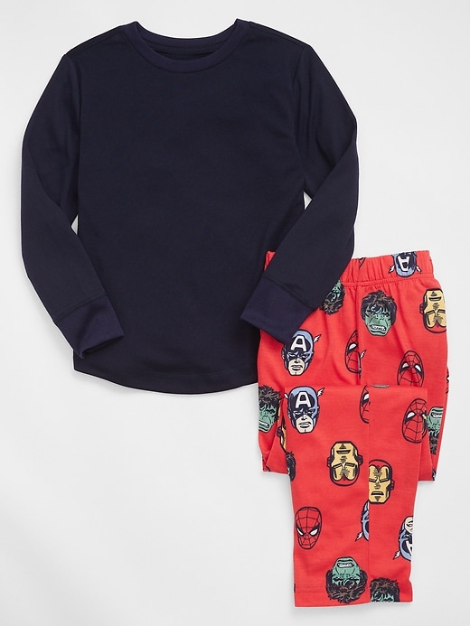 GapKids Marvel Avengers 100 Recycled PJ Set