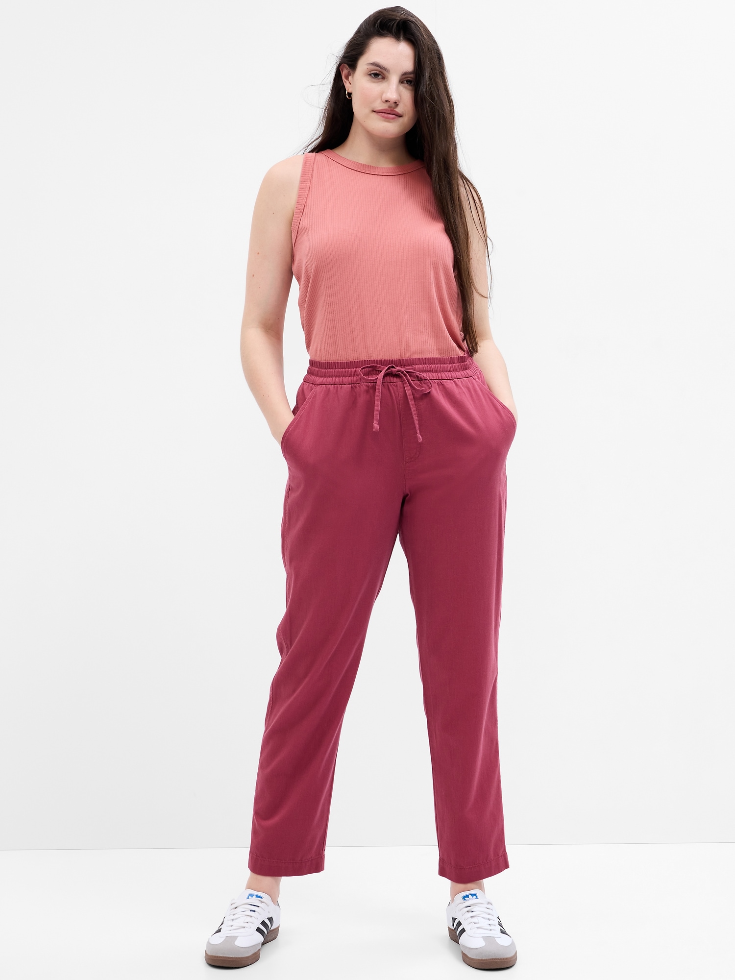 Twill Easy Pants with Washwell