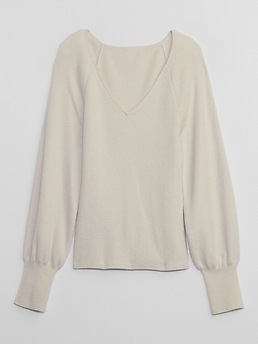 Ribbed V-Neck Sweater | Gap Factory