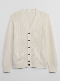 Gap cable hot sale knit cardigan