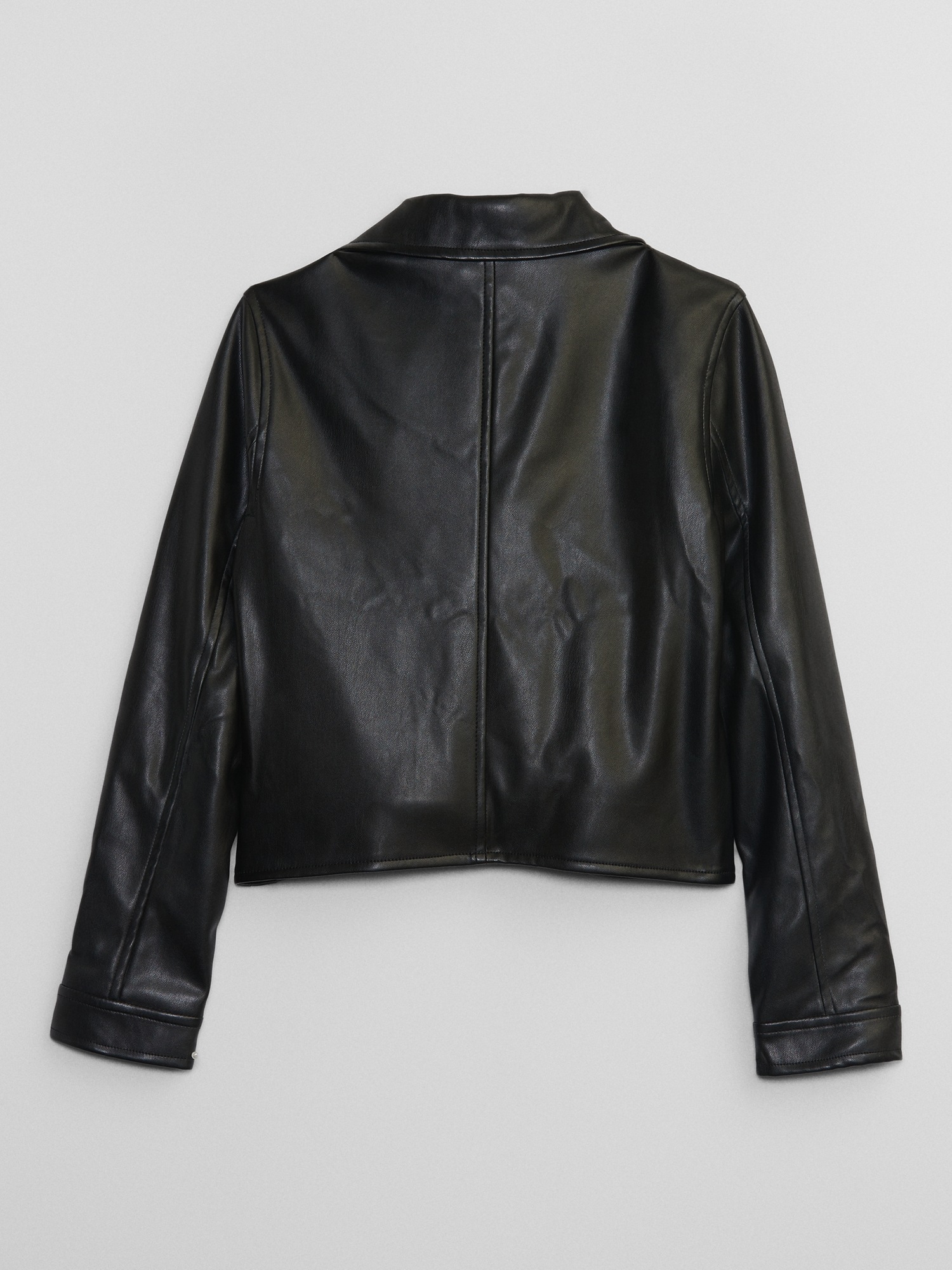 Kids Vegan-Leather Moto Jacket | Gap Factory