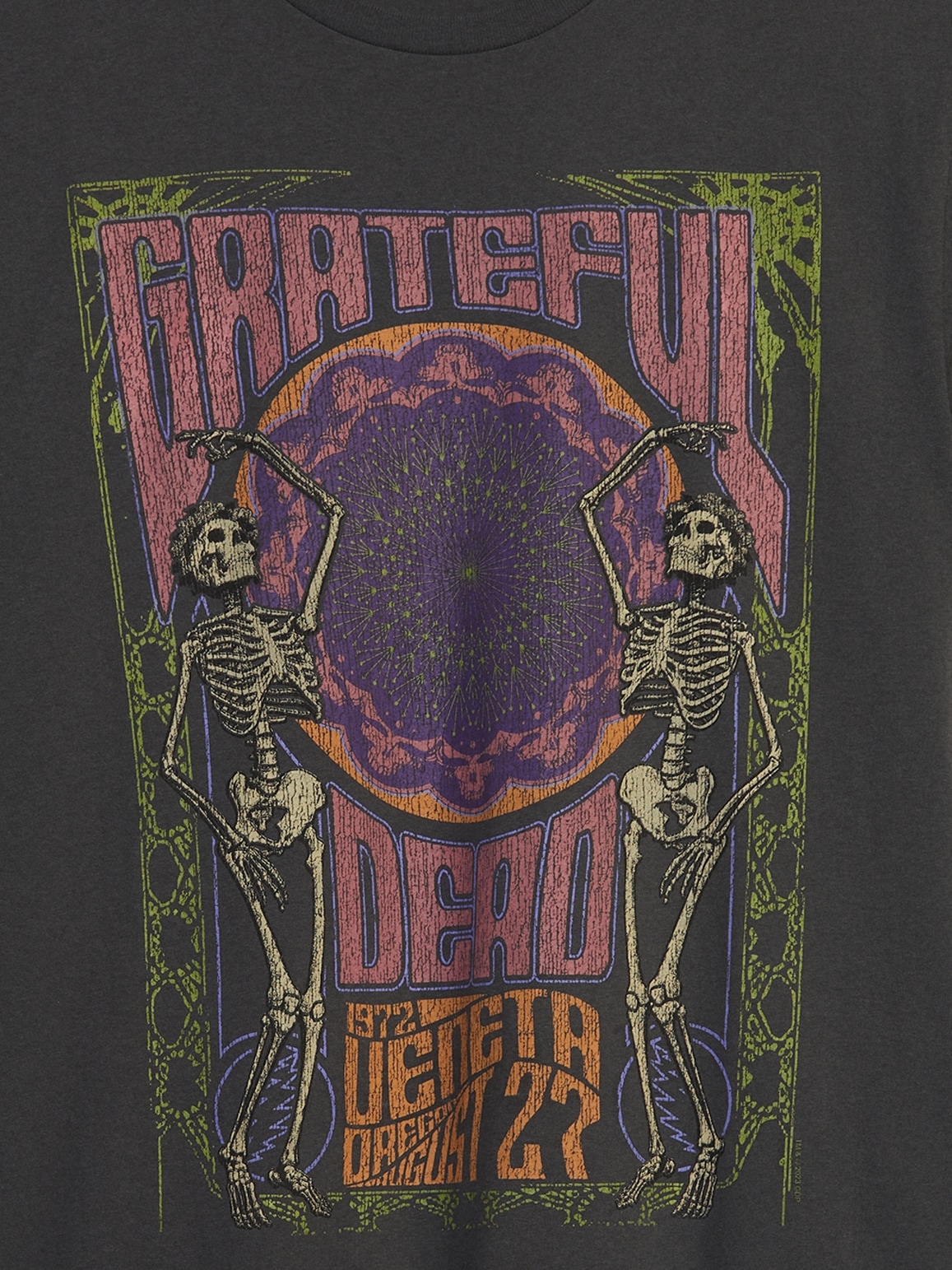 Men's Grateful Dead Graphic T-Shirt by Gap Off White Tall Size XL