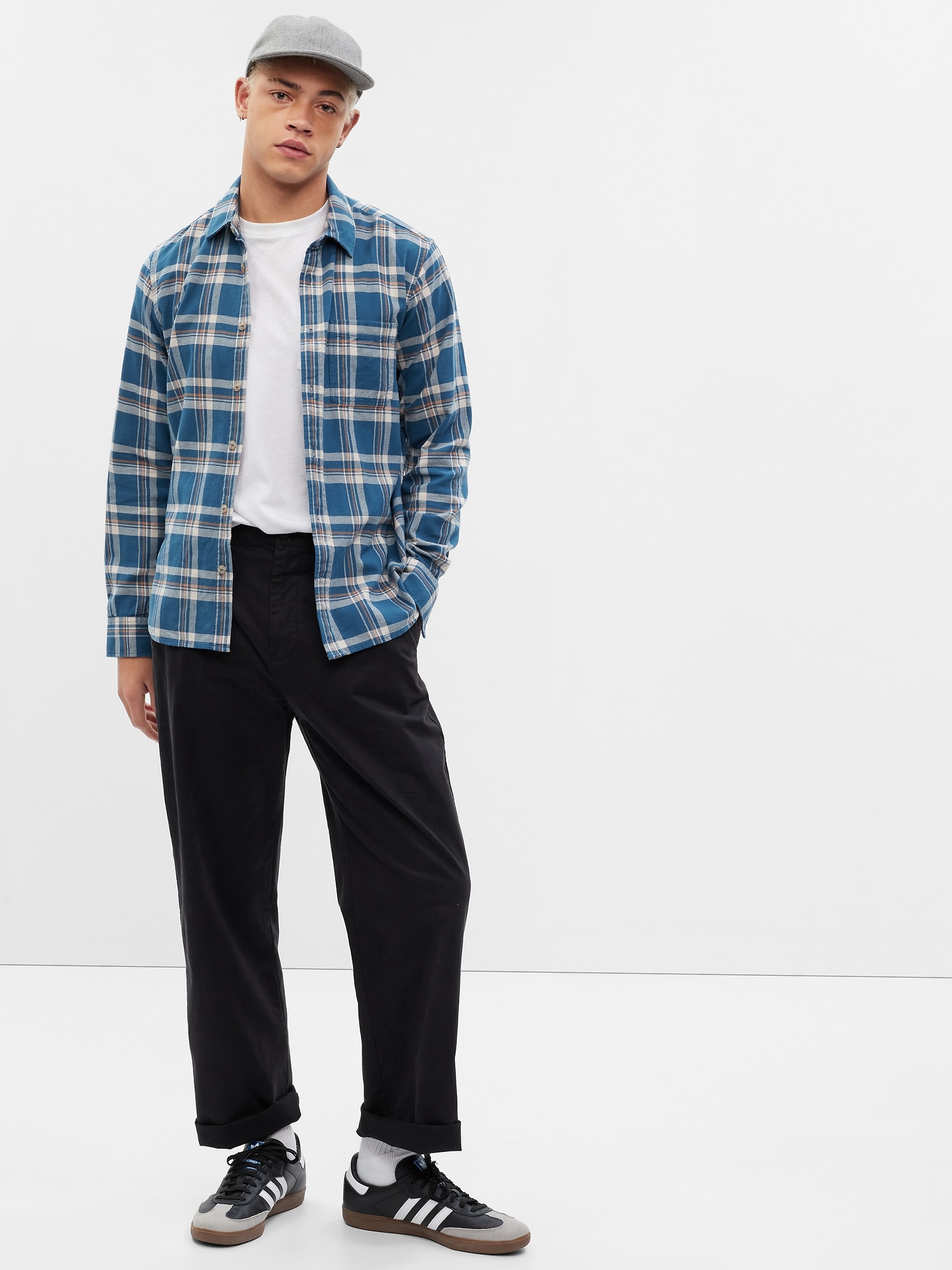 Flannel Shirt in Standard Fit | Gap Factory