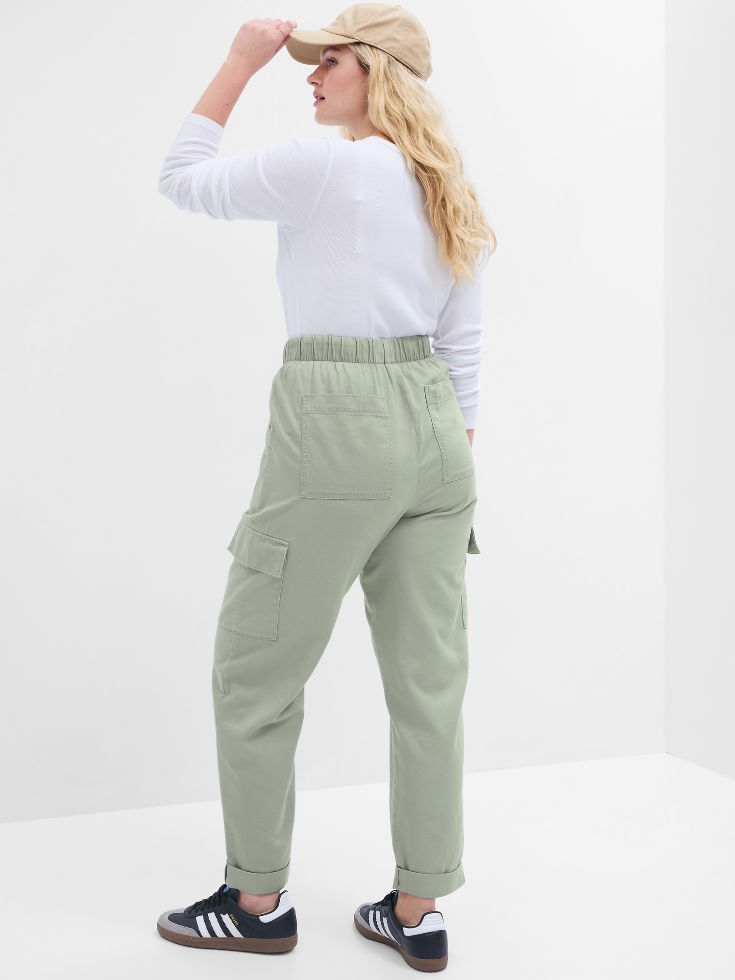 KAFFE Marie Cargo Pants - Green | Garmentory