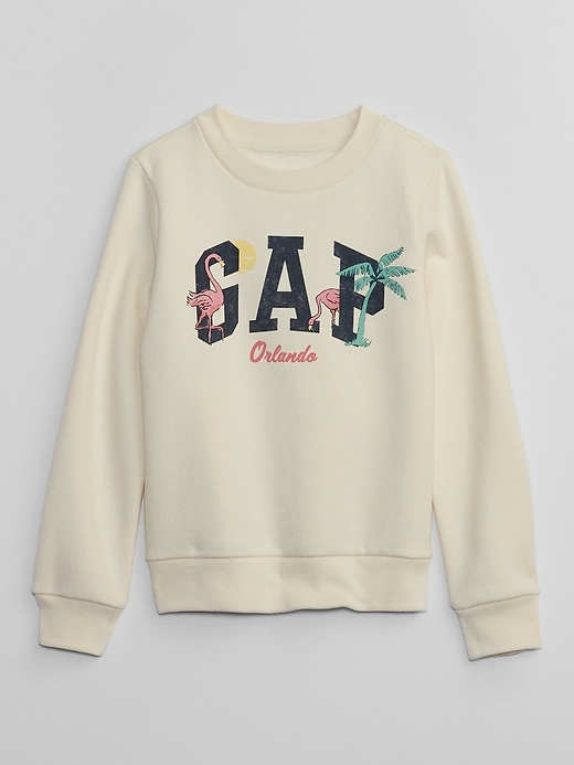 View large product image 1 of 1. Kids Gap City Logo Sweatshirt