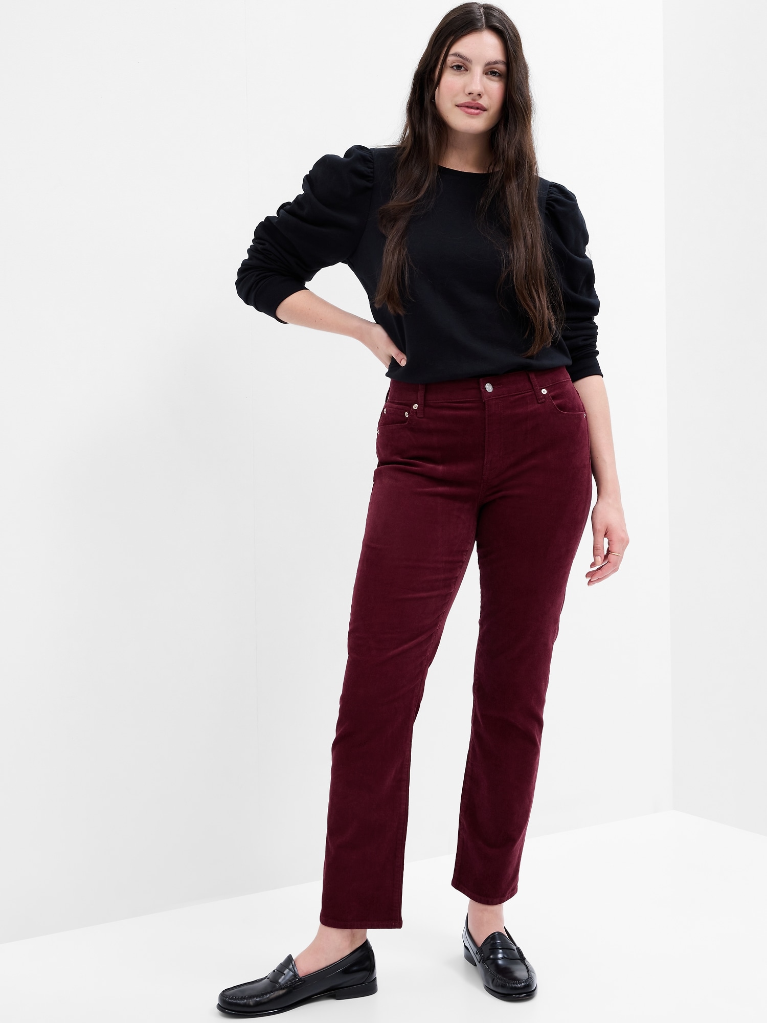 Buy Stone Straight Fit Cord Jean Style Trousers from Next USA