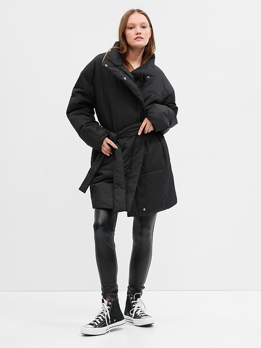 Image number 1 showing, ColdControl Oversized Puffer Coat