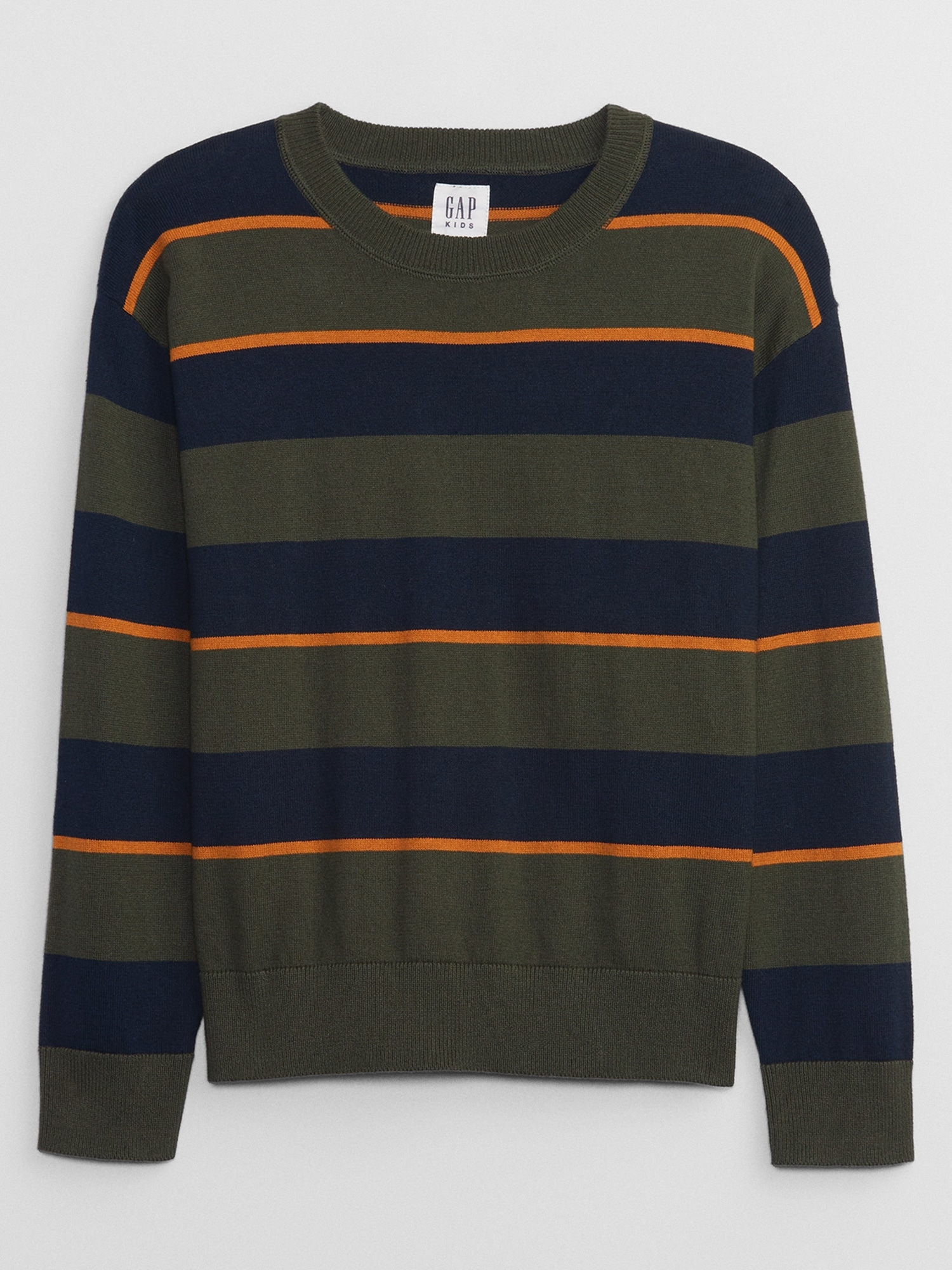 Kids Crewneck | Sweater Stripe Factory Gap