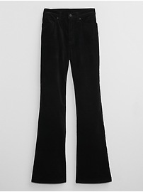 High Rise '70s Flare Velvet Pants