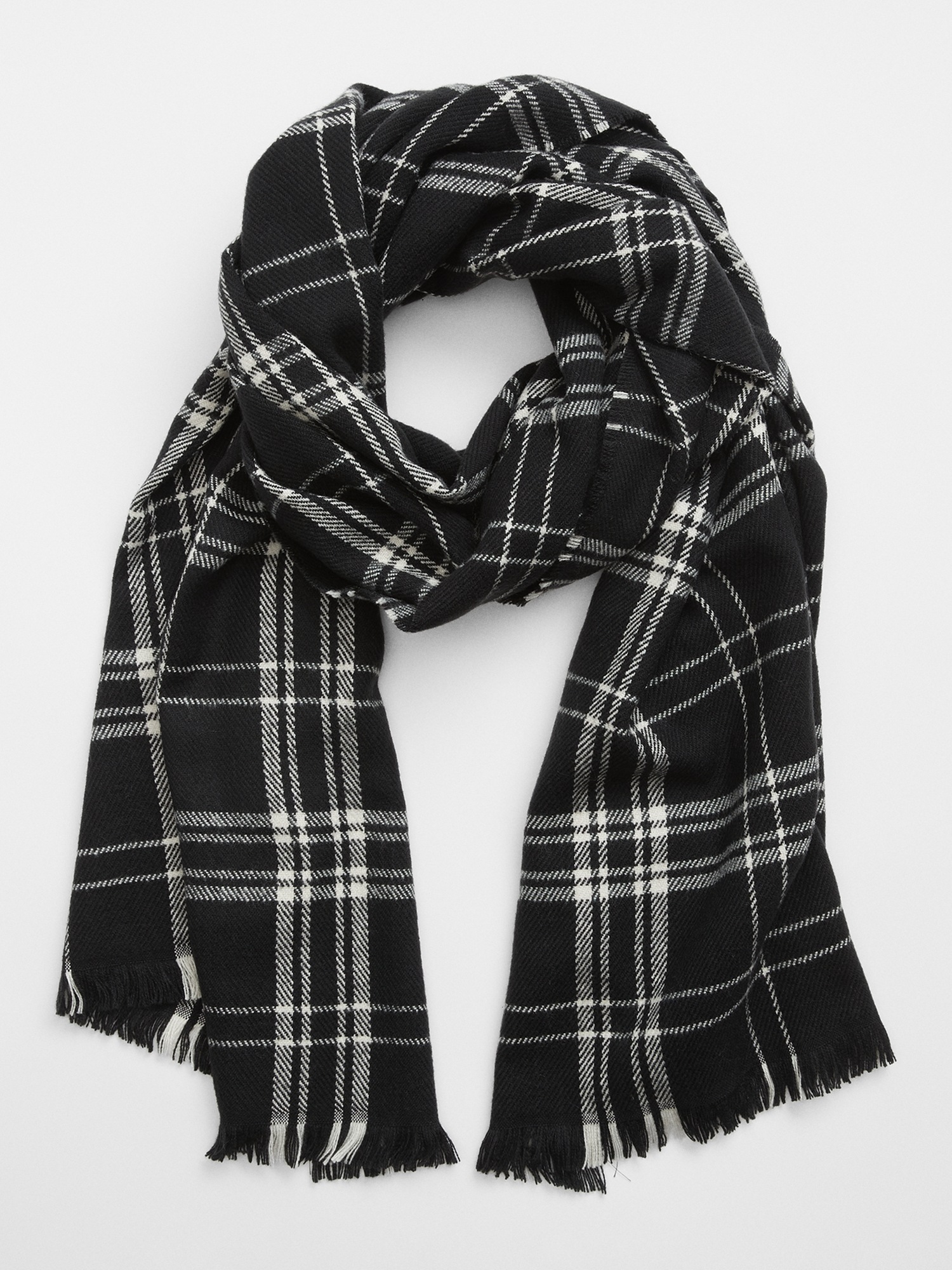 Plaid Cozy Scarf Gap Factory