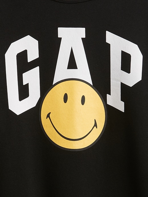 Relaxed Smiley Originals Gap Logo Sweatshirt Gap Factory