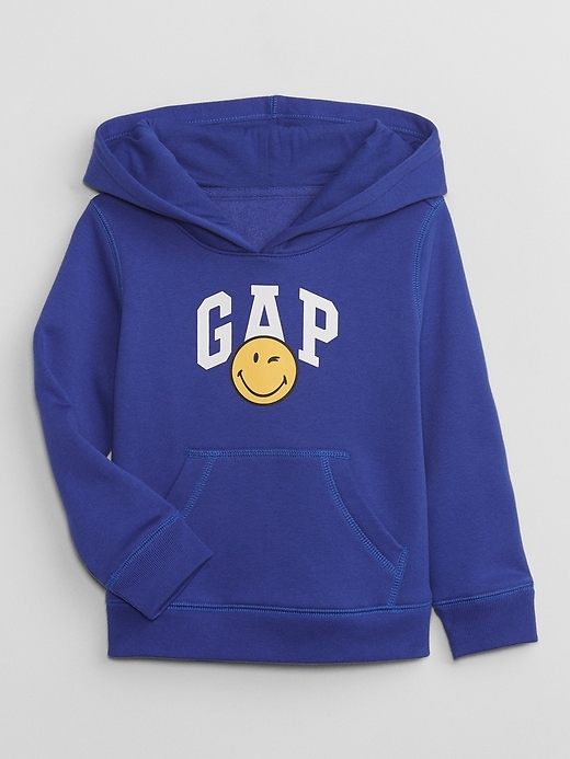 View large product image 1 of 1. babyGap SmileyWorld&#174 Logo Hoodie