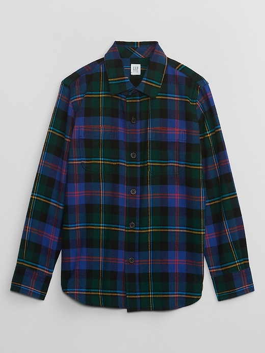 Image number 9 showing, Kids Plaid Flannel Shirt