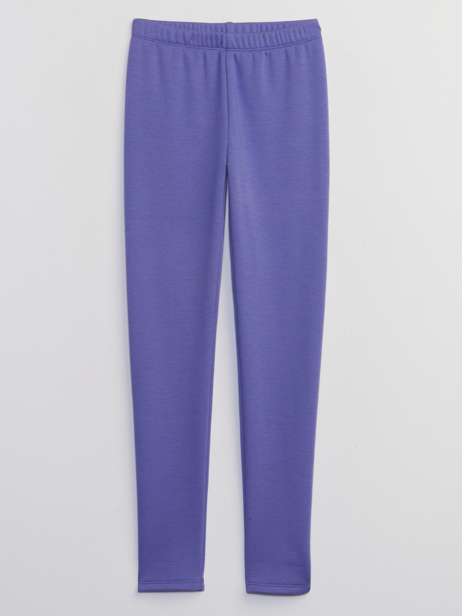 Hippie Rose Juniors' Fleece-Lined Leggings Purple Size Large