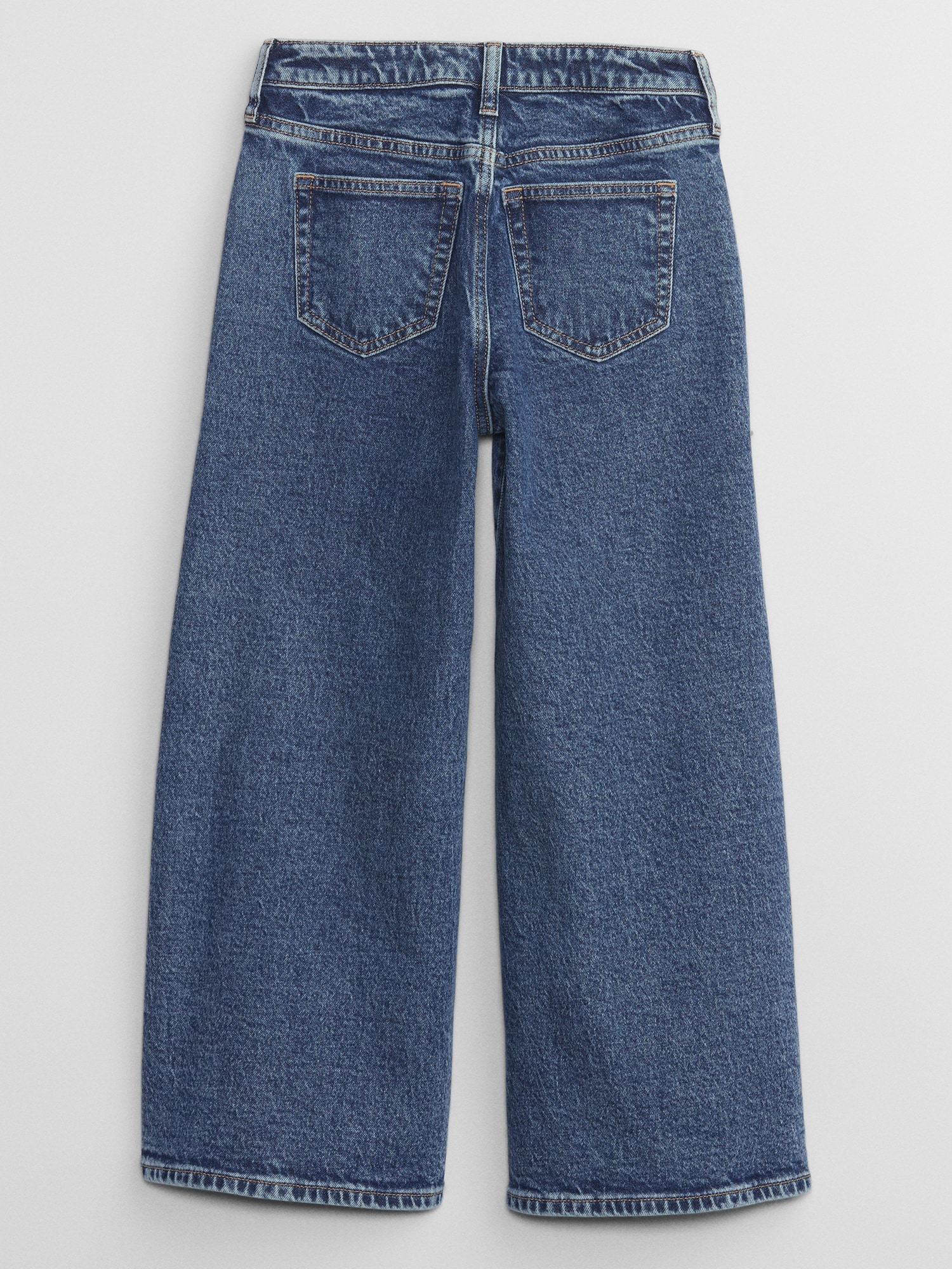 Wide-leg cropped jeans - Trousers - BSK Teen