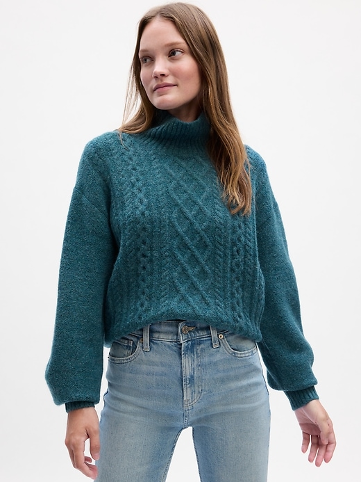 Relaxed Forever Cozy Cable-Knit Sweater | Gap Factory