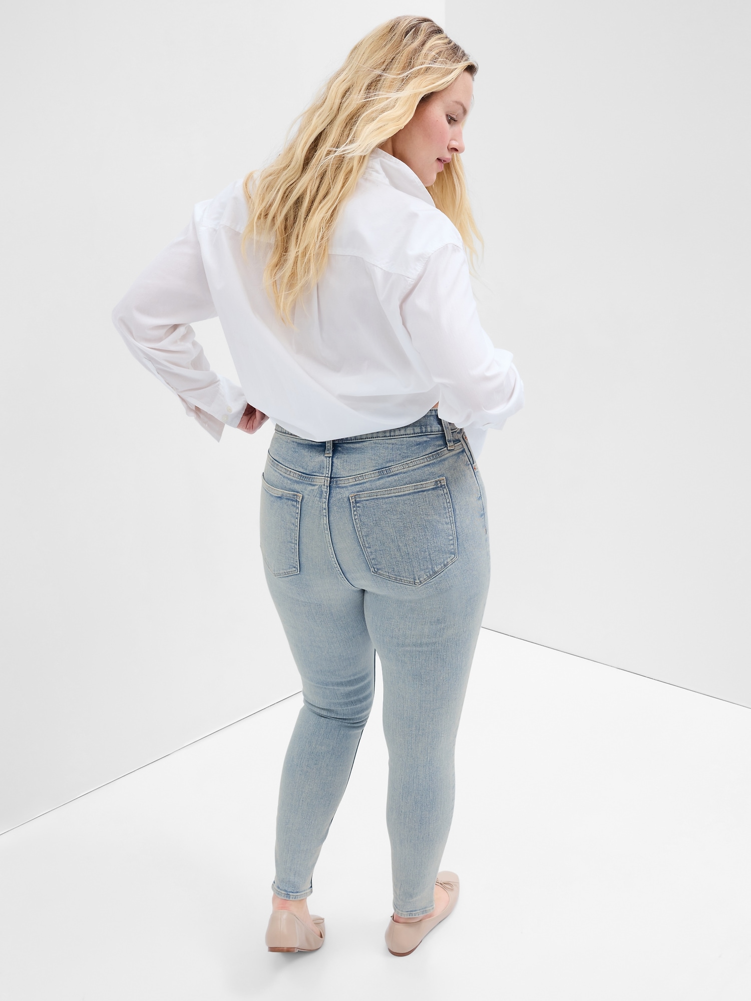 Gap Universal Legging Jeans Black Distressed Pockets Women's Size 12 NWT