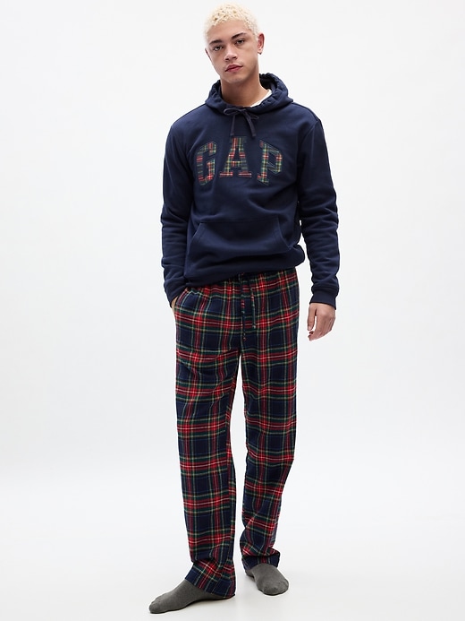 Image number 5 showing, Relaxed Plaid Flannel PJ Pants