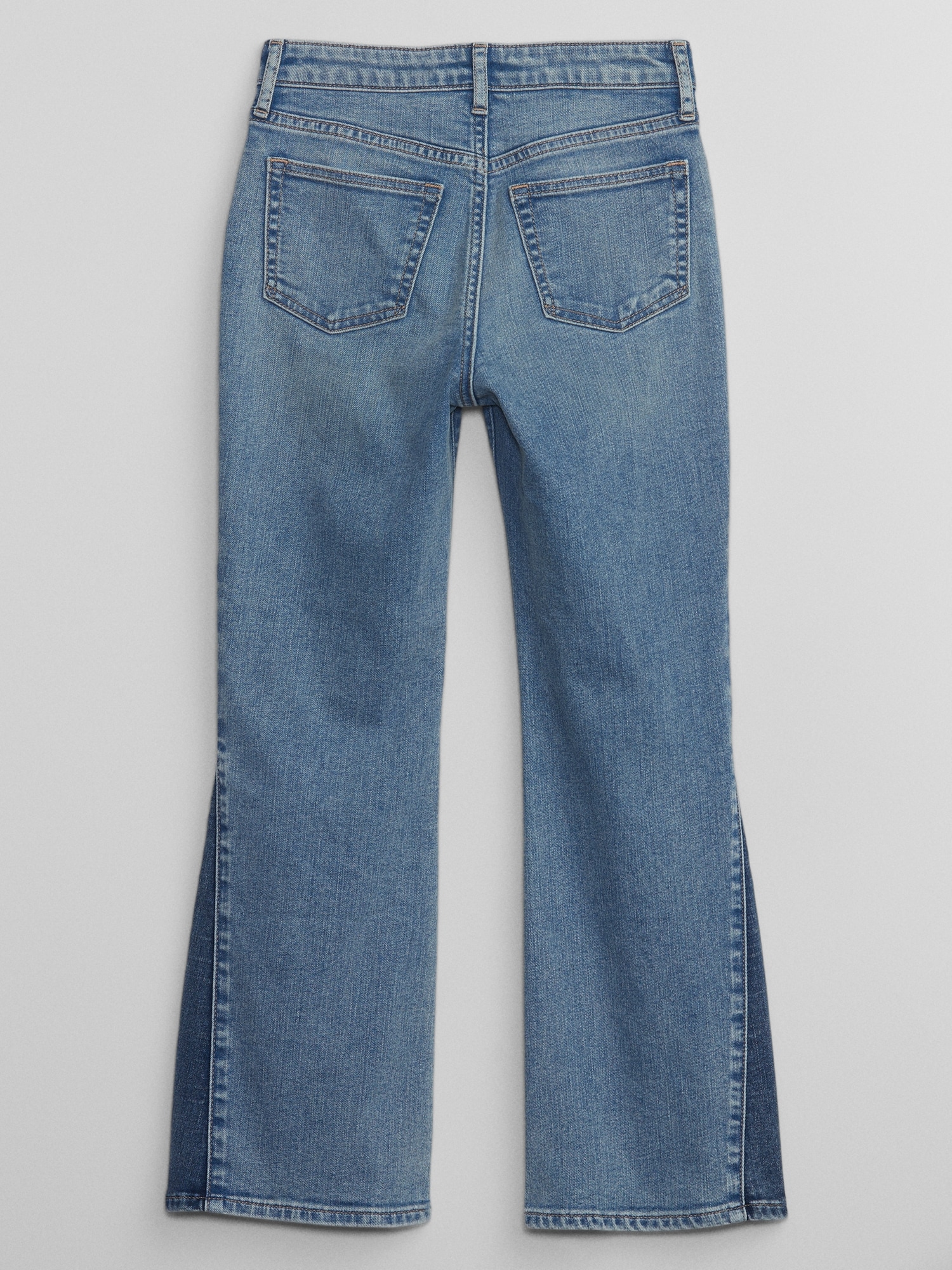  GAP Girls High Rise Flare Jeans Light WASH 5: Clothing