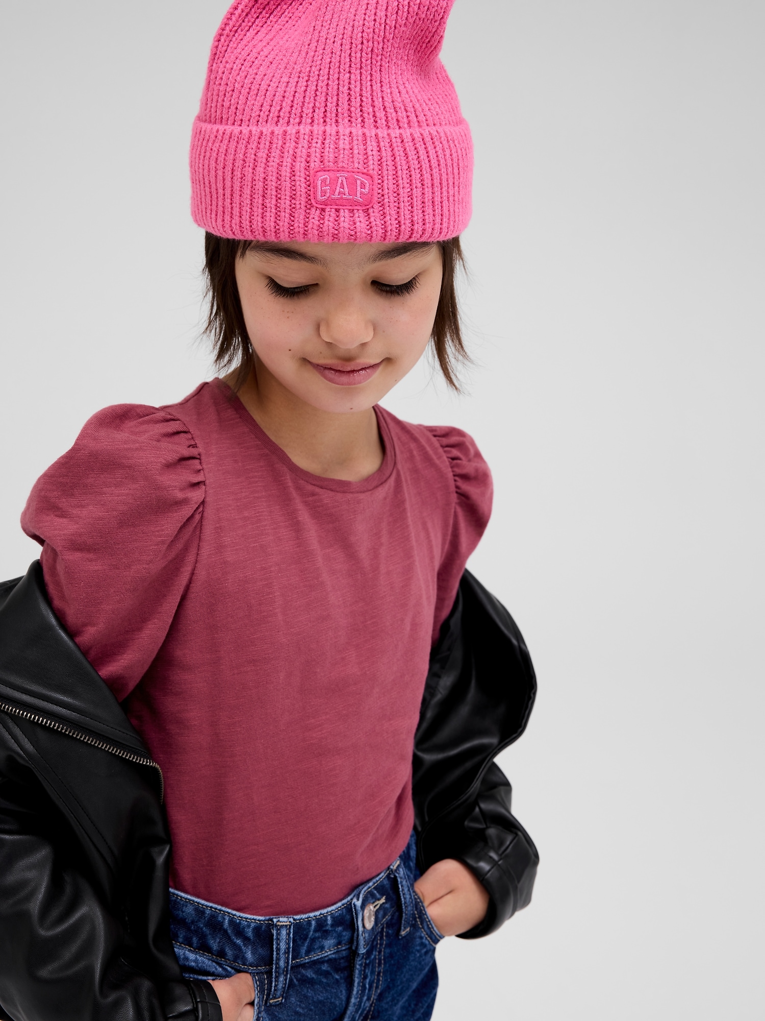 Kids Puff Sleeve T-Shirt | Gap Factory