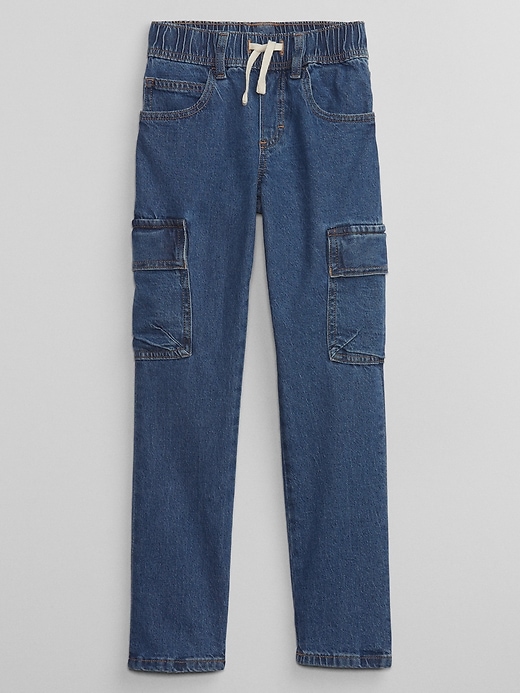 Image number 4 showing, Kids Slim Pull-On Jeans