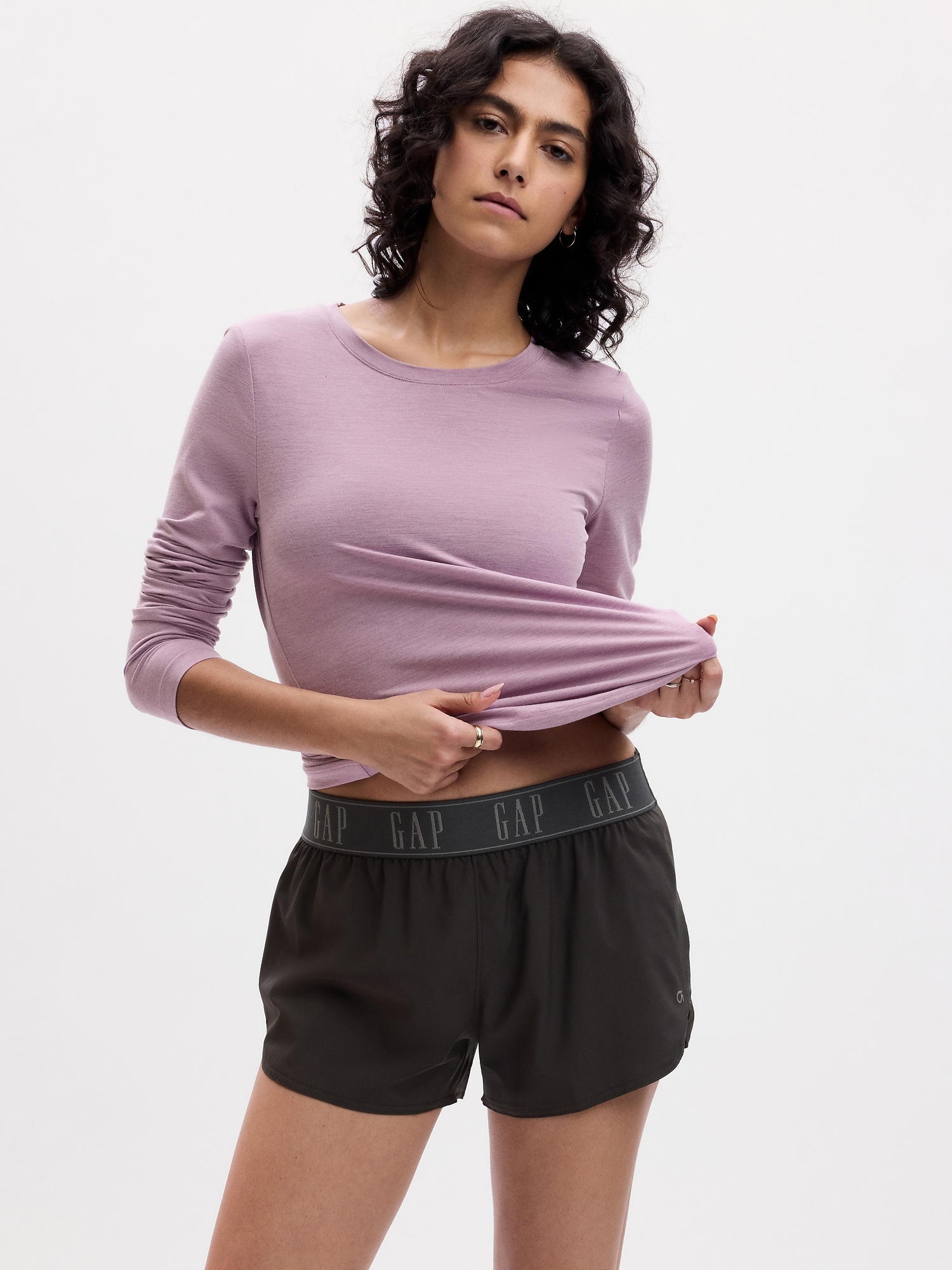 Ruched Yoga Tops