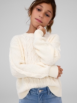 Kids Cable-Knit Sweater | Gap Factory